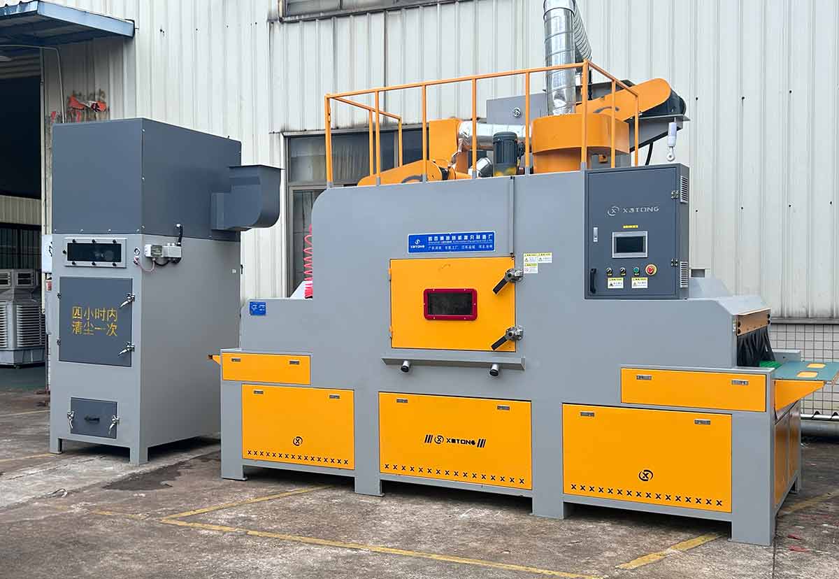 深圳百超噴砂機(jī)生產(chǎn)廠家制造的輸送式自動(dòng)噴砂機(jī)實(shí)拍圖片 深圳百超噴砂機(jī)生產(chǎn)廠家制造的輸送式自動(dòng)噴砂機(jī)實(shí)拍圖片