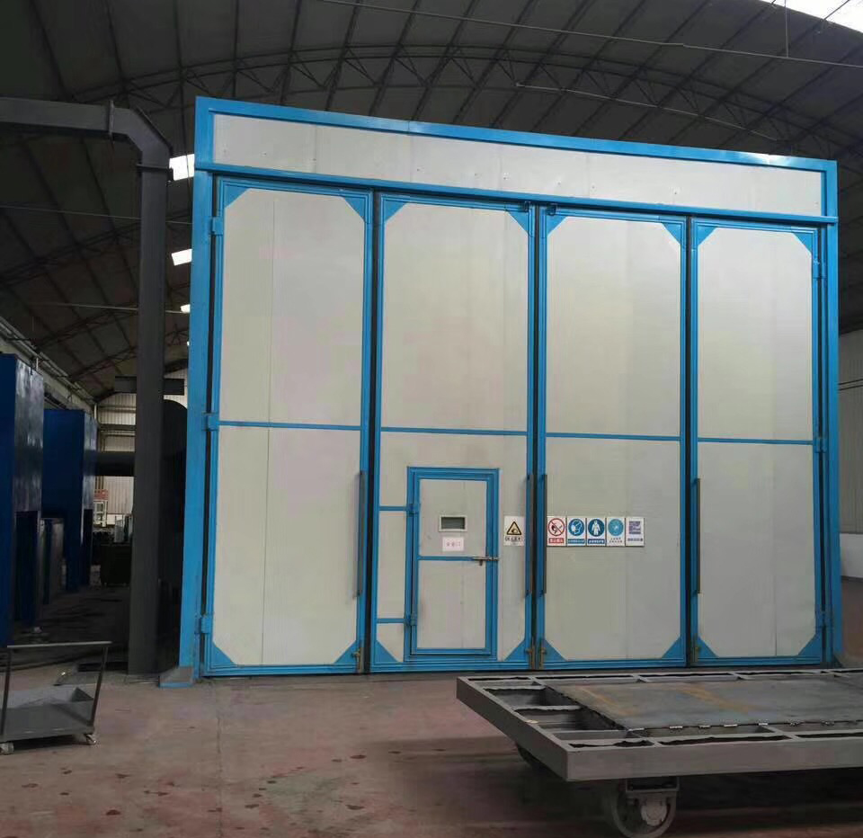 深圳百超機(jī)械噴砂房實(shí)拍圖