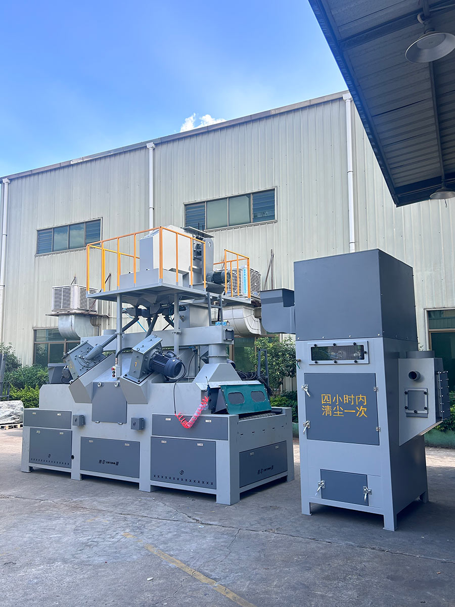 深圳百超機械通過式拋丸機設備