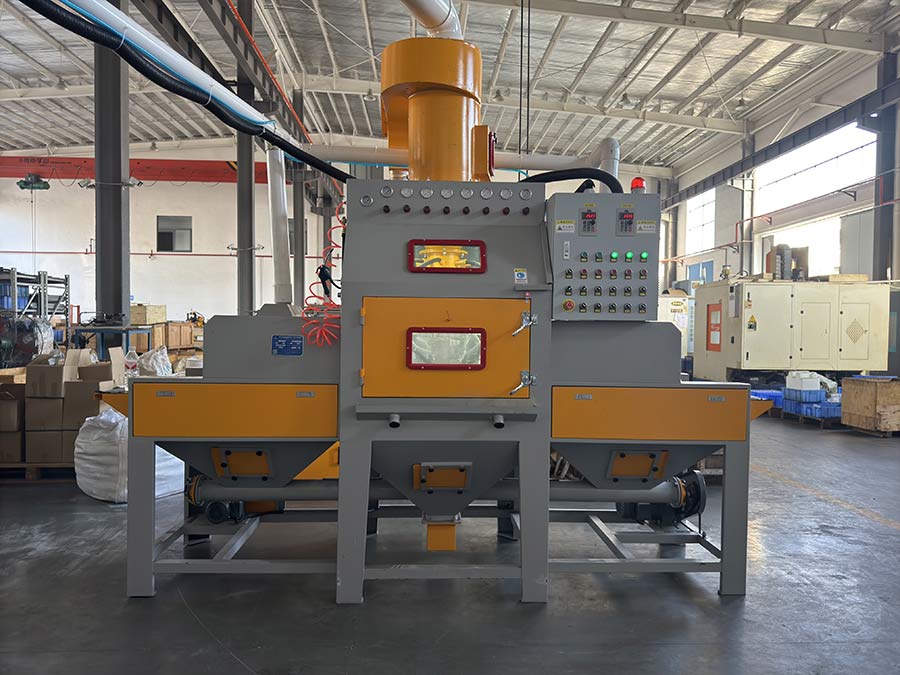 深圳百超機(jī)械輸送式自動(dòng)噴砂機(jī) 深圳百超機(jī)械輸送式自動(dòng)噴砂機(jī)