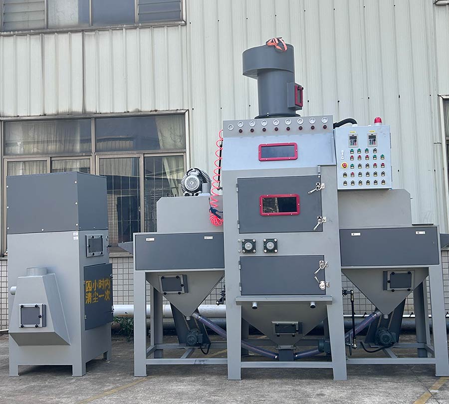 深圳百超機(jī)械輸送式自動(dòng)噴砂機(jī)設(shè)備 深圳百超機(jī)械輸送式自動(dòng)噴砂機(jī)設(shè)備