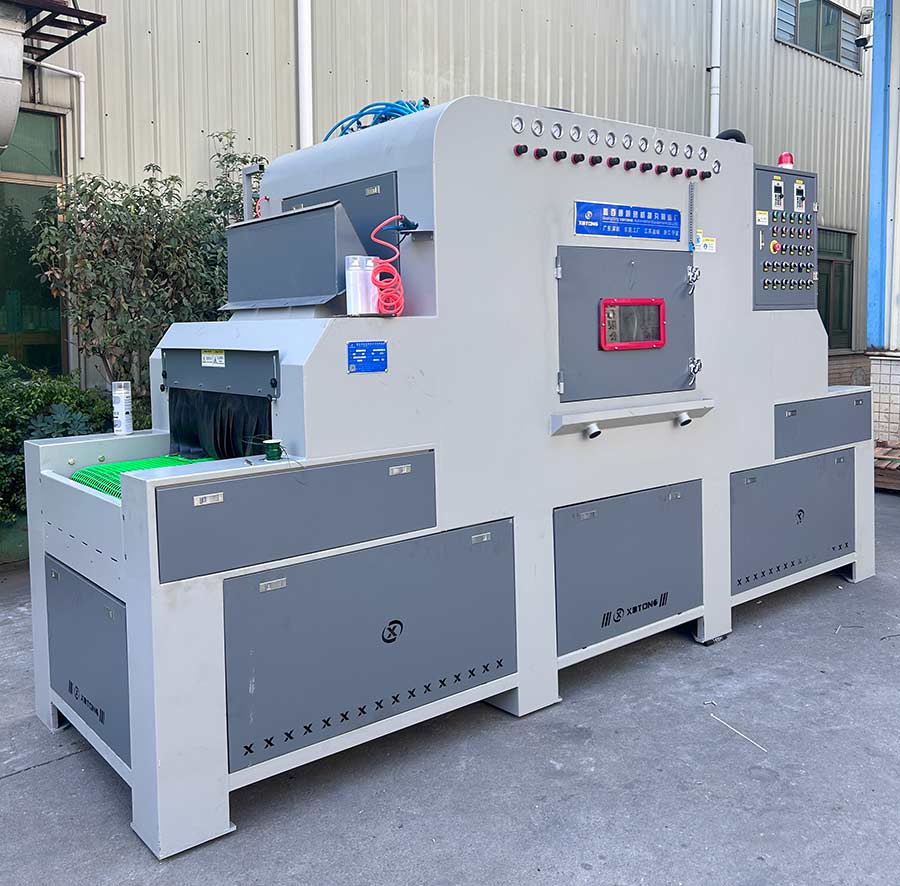 深圳百超機(jī)械輸送式自動(dòng)噴砂機(jī) 深圳百超機(jī)械輸送式自動(dòng)噴砂機(jī)